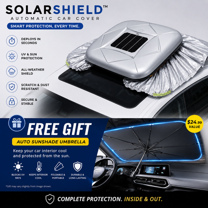 SolarShield™ Automatic Car Cover